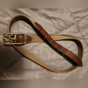 Leather Embellished Belt